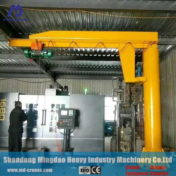 0.5ton, 1 ton, 2ton, 3ton, 5ton Fixed Type Floor Mounted BZ Model Slewing Jib Arm Crane
