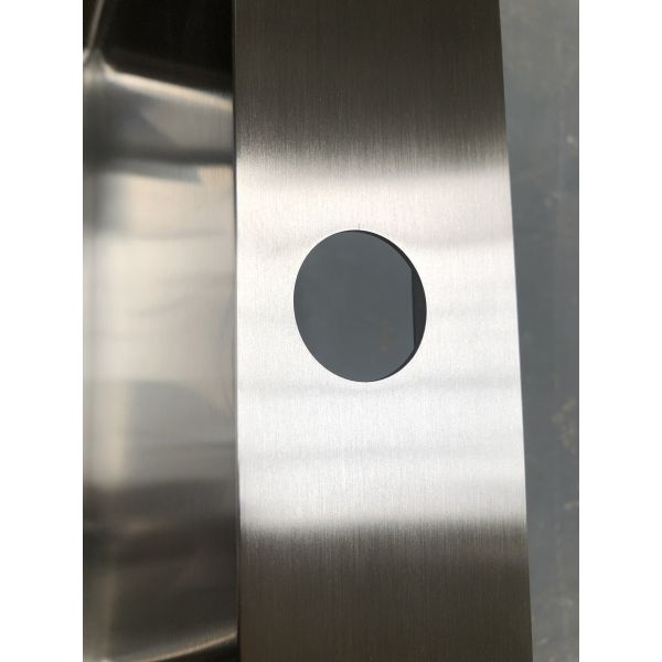 Small Single Bowl Top Mount Stainless Steel Kitchen Sink Easy Installation Fixing Rails