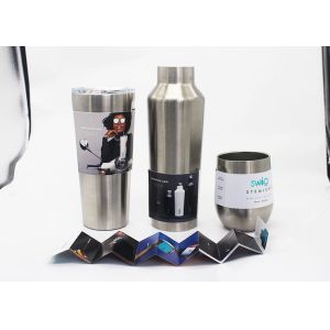 Quality ISO9001 Permanent Glue Waterproof Wine Bottle Sticker Labels for sale