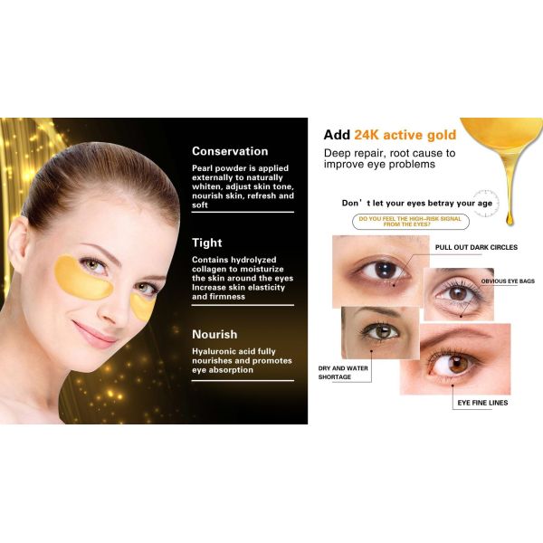 beauty care anti aging forehead hydrogel patch