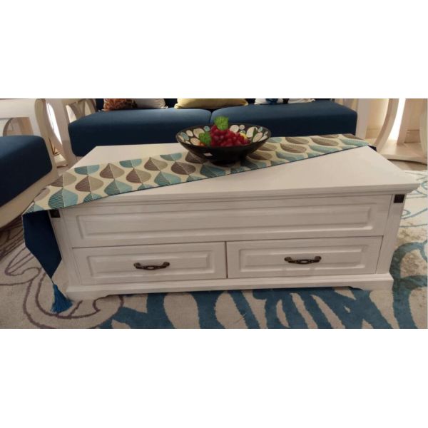 MDF With Melamine Material Living Room Coffee Table Uptake Plastic Technology