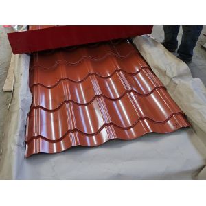 Affordable Mid Hard SGCC 0.15mm Prepainted Calamine Steel Roof Sheets with