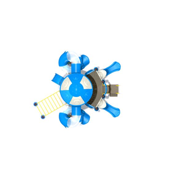 Galvanized steel pipe attractive king kong style outdoor playground for kindergarten TQ-CB1295