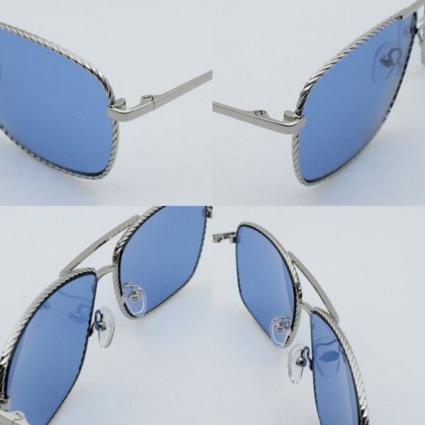 New Spring Summer Metal Sunglass Double Bridge Hot Sell 100% UV Protection