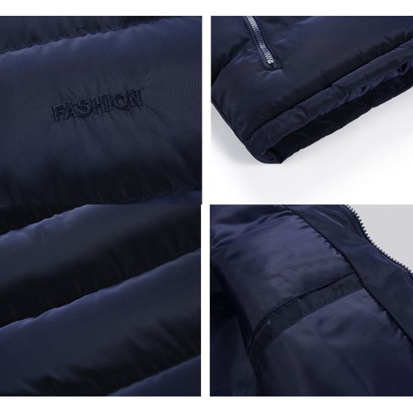 Lightweight Cold Weather Vest Utility Cotton Polyester Sleeveless Puffer Vest