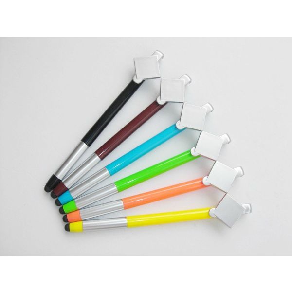 Promotional pen with slim clip multi-color plastic pen for advertising