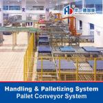 Pallet Sorting Conveyor System Flexible Gravity Roller Conveyor System Logistics