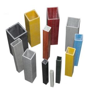 Quality Fiberglass Rectangular Tube Shaped Profile For Construct for sale