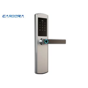 Stable Performance Fingerprint Smart Door Lock Sus 304 Panel C - Class Security Level