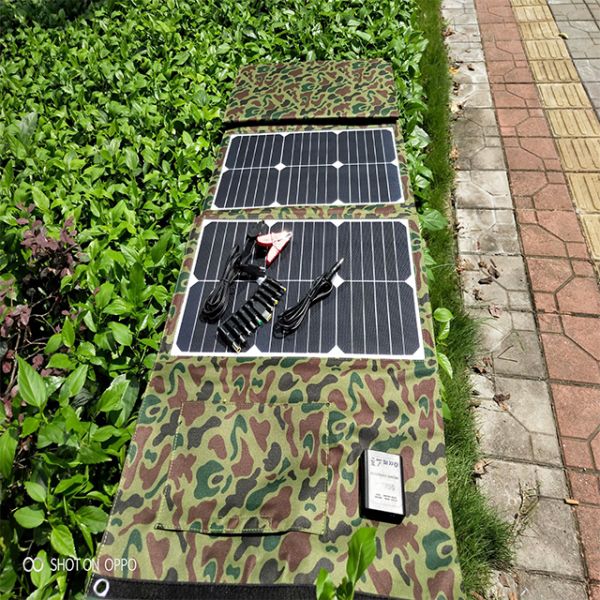 Portable Foldable Solar Panel 120w 100w Folding Solar Panel For Outdoor Hiking