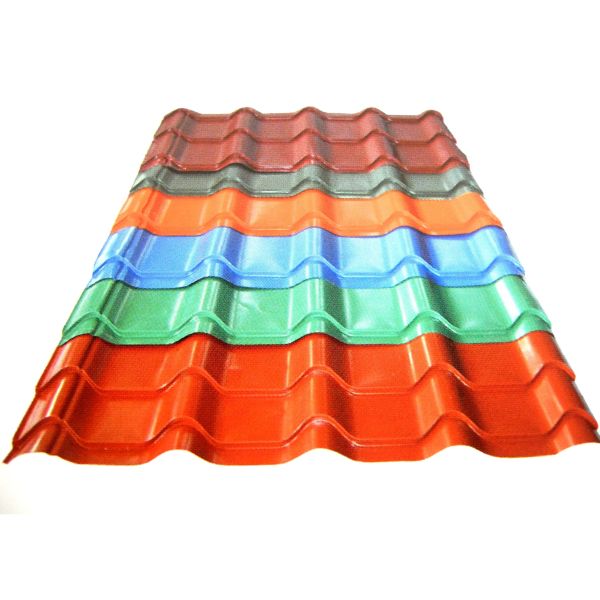 Red GI Roofing Sheet PPGI Roof Sheet Hot Dipped Z30 Galvanized Metal Roofing Ral Color