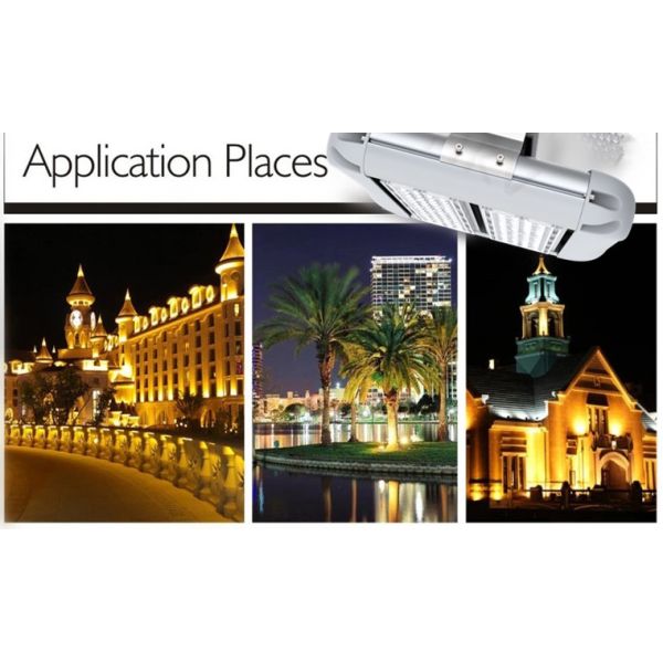 100w White High Power LED Floodlight Outdoor Waterproof CCT 2700-6500K