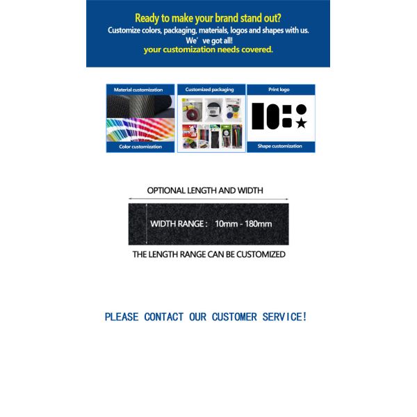 10mm Colorful Hook And Loop Elastic Straps Iron Buckle Non Fuzz Textile Sofa Binding