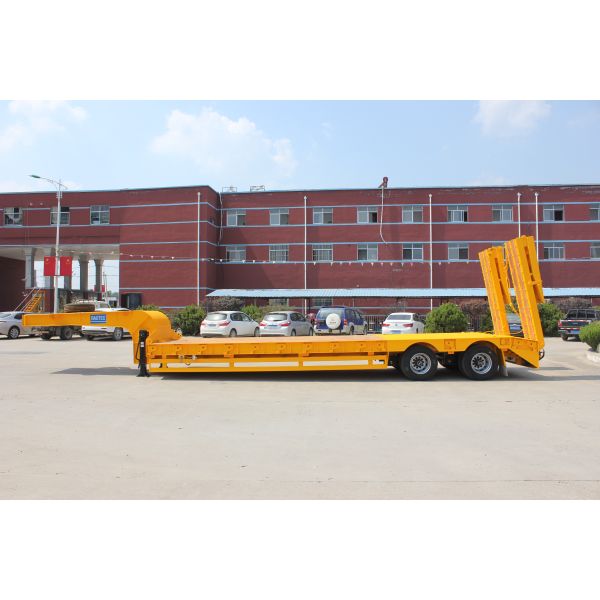 NDRC Announced Enterprise low bed semi trailer with gooseneck and 2 axles in Nigeria