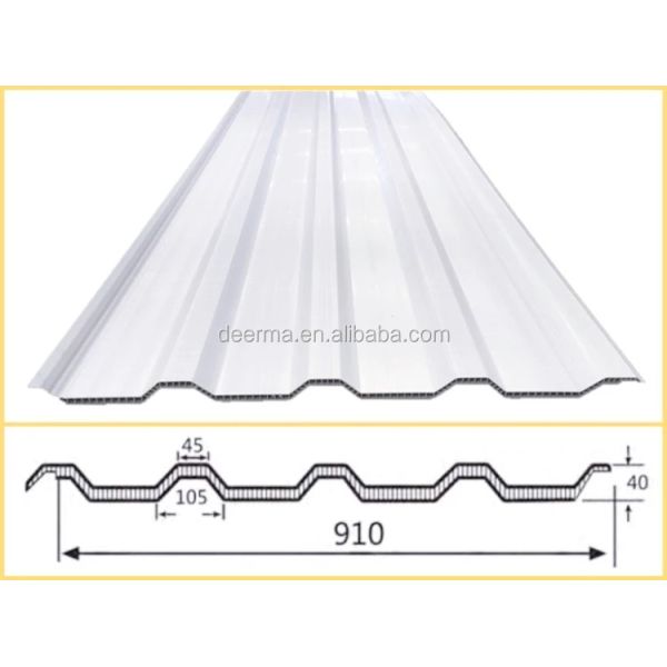 250kw UPVC PVC Roof Tile Machine Automatic Roof Tile Manufacturing Machine Customized