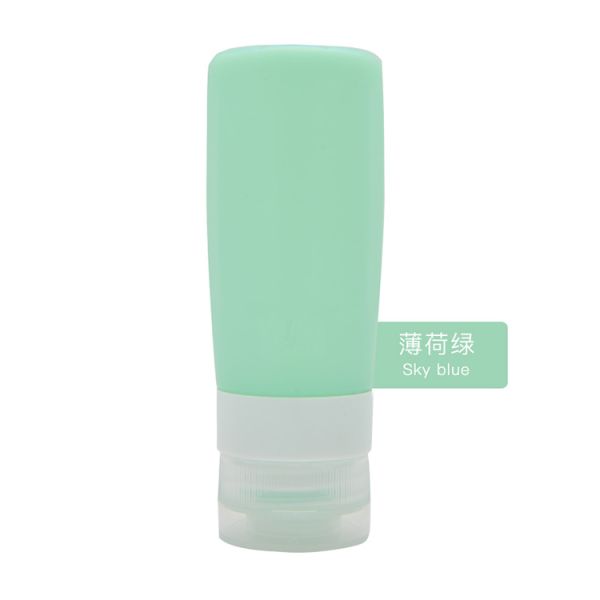 Travel Silicone Water Bottle Sustainable Custom Camp 60ml Silicone Split Bottles