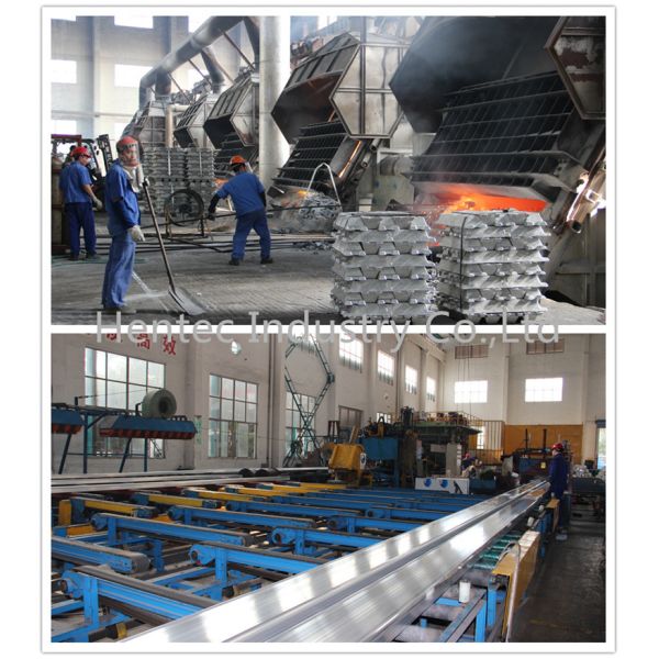 Customized 6061 Structural Aluminum Extrusion Extruded Tubing Corrosion Resistant