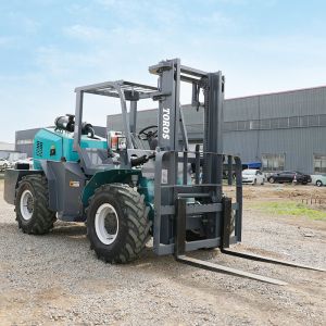 Quality EPA 5 Ton Rough Terrain Forklift 4wd for sale