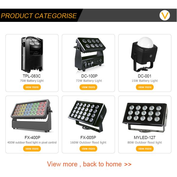 Battery Powered Wireless LED Par Can wash par Stage light with With Remote Control