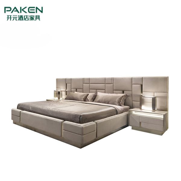 Customize Luxury Villa Furniture Bedroom Furniture&Modern luxury bed