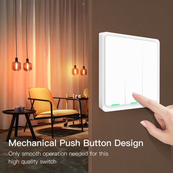 Cheap Smart Switch Work Without Internet Blue tooth Mesh Wireless Remote Control No Wifi Zigbee Required Light Switch Al