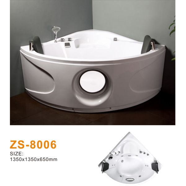Therapeutic Acrylic Freestanding Spa Bath With Advanced Hydro-Jets For Wellness Centers Health Resorts Promoting Muscle Relaxation