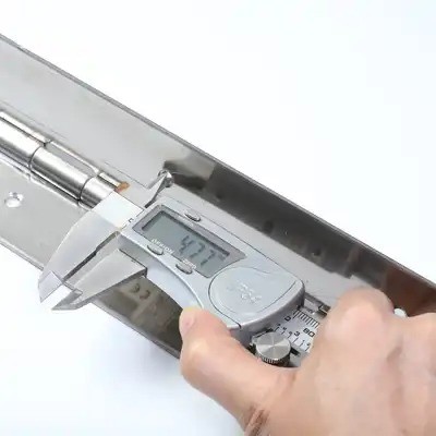 1.8 Meter Length Heavy-Duty Stainless Steel Continuous Piano Hinge For Cabinet Doors