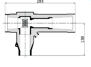 15 kV Busbar Connection System MV Long Cross Connector 630 A