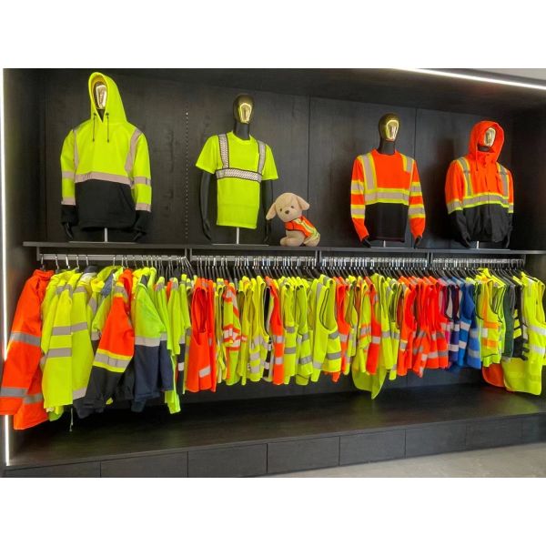 Flame Retardant Orange Hi Vis Clothing Fireproof Anti Flame Clothing Fireproof Overalls