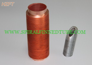 Roll Forming Aluminum Finned Tubes For Liquid Cooling And Heating