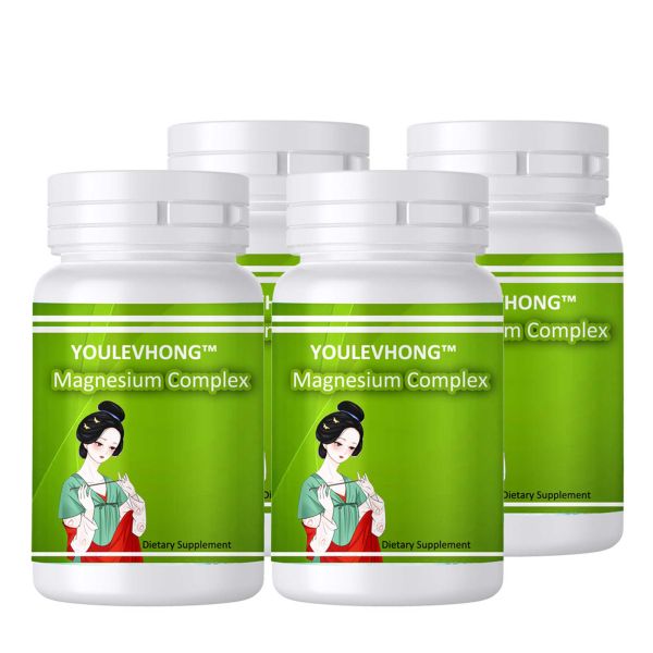 120 Cap Magnesium Supplement For Sleep Muscle Relaxation Heart Nerve And Bone Health