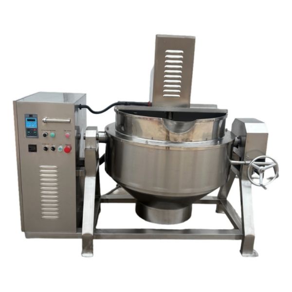 Energy Efficient Steam Cooking Kettle For Large Scale Food Processing