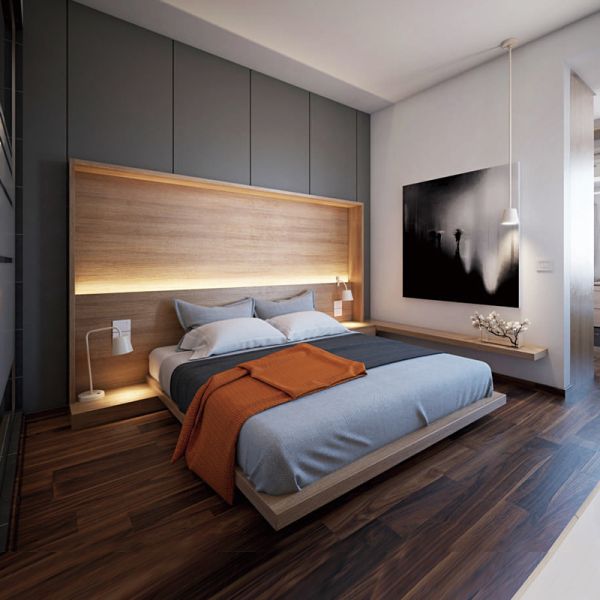 Beston Wooden Hotel Bedroom Furniture Set BS-HT18 Customizable