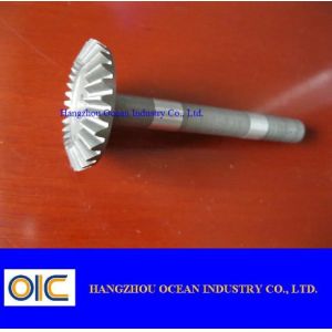 Steel Bevel Pinion Gear Shaft