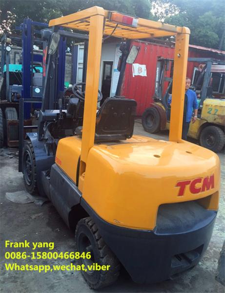 Buy 3 T Reconditioned Forklift Trucks Diesel Fuel Type 3000 Kg Rated Loading Capacity at wholesale prices