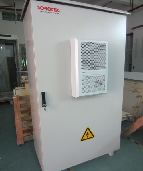 Ip55 Metal Electrical Outdoor Battery Cabinet , Plant Power Outdoor Cabinet