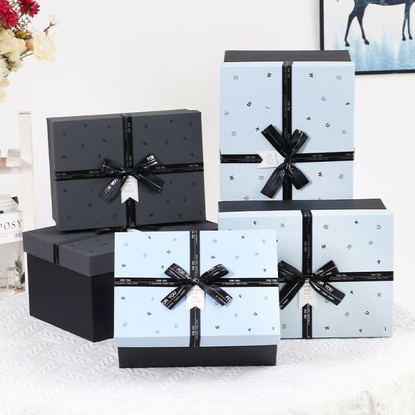 Rigid Cardboard Paper Packaging Carton Box, Luxury Apparel and Shoes Gift Box