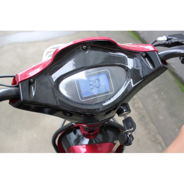 16" Wheel Pedal Assist Electric Bike , Pedal Assist Women's Bike 48V 12Ah Battery