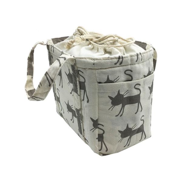 Cotton Fabric Insulated Beach Bags Outdoor Fitness Innovative Anti Bacterial