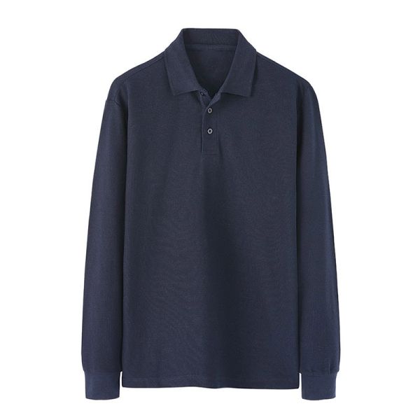 Oem Factory Manufacturer Custom Logo Cotton Turn Down Collar Shirt Pure Color