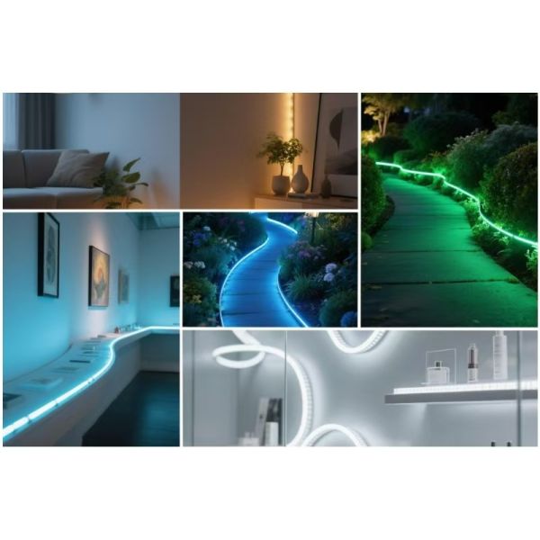 High Brightness Flexible Side Bend LED Strip IP67 Waterproof 94-V2 Fire Rating LED Strip