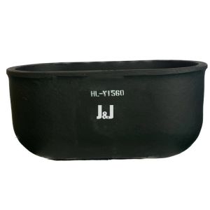 Quality Laboratory / Industrial Large Graphite Crucible Chemical Resistant for sale