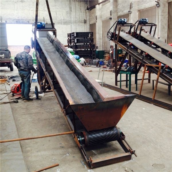 Heat Resistant Belt Conveyor System for Chemical Industry and Grain Transport