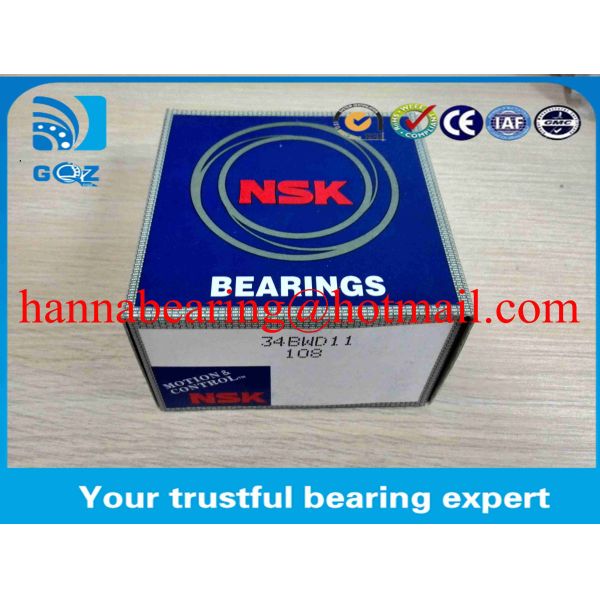 Double Row Angular Contact Ball Bearing 34BWD11 Wheel Bearing 34x64x37mm