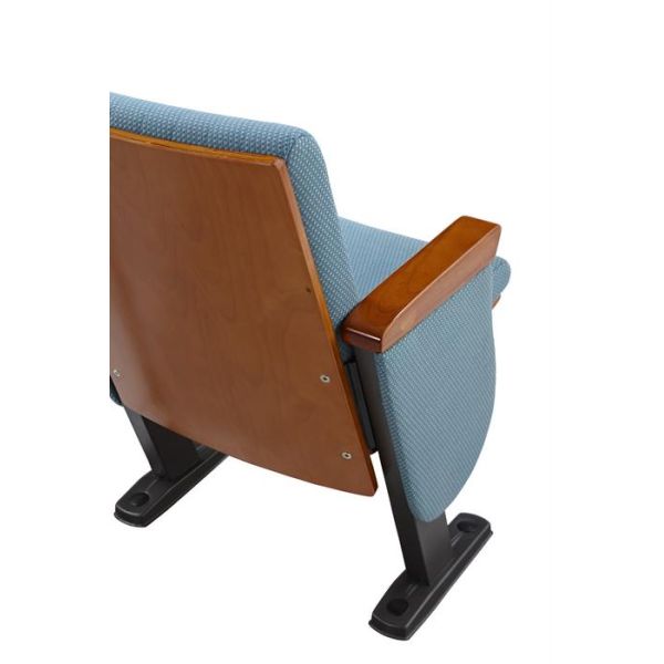 7 Seat Spring Returning Folding Theatre Seating Chairs For Church Muslim Praying