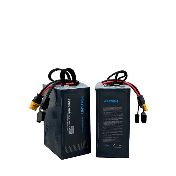 Delivery Drone LiPo 25C Uav Battery Pack 14S1P 30Ah 51.8V 30000mAh 8kg