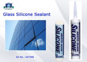 Quality Acetic Glass Silicone Sealant Fast Curing for Construction Glass Window and Door for sale