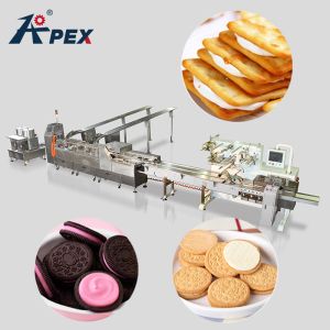 China Customized Cracker Cookies Forming Machine , Automatic Biscuit Making Machine on sale