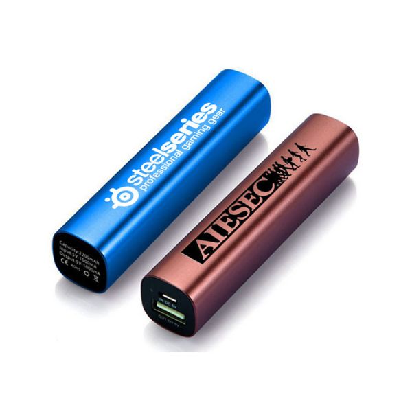 Red Portable Cell Phone Charger , Li Polymer Power Bank For Electronics Devices