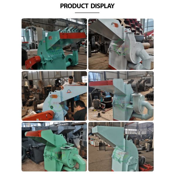 500-1000kg/h Wood Crushing Machine for Making Wood Sawdust